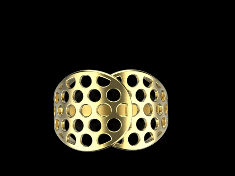 Lightweight ring model 909 3D Print Model