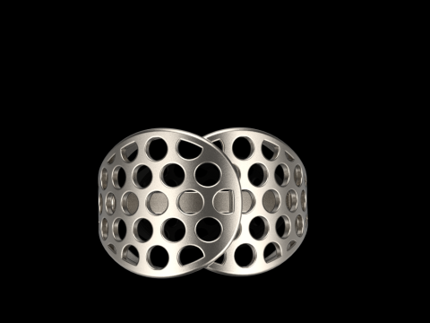 Lightweight ring model 909 3D Принт Модель