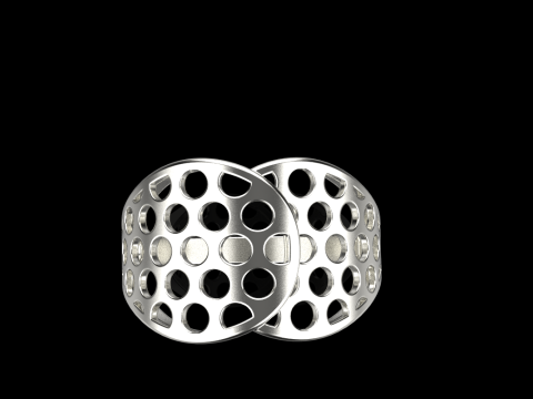 Lightweight ring model 909 3D Принт Модель