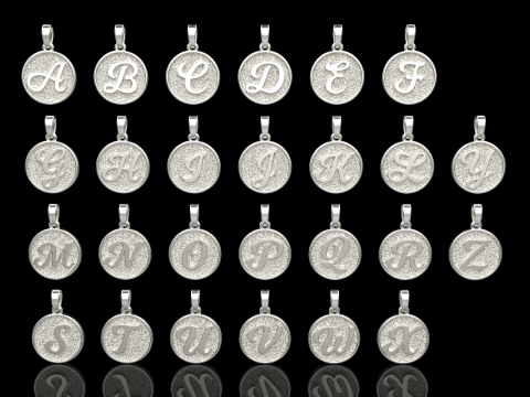 Initial pendant model 908 3D Baskı Modeli