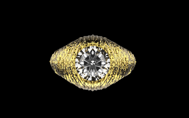 Texture signet ring model 907 3D Принт Модель .c4d .max .obj .3ds .fbx .stl .blend