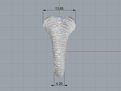 Texture signet ring model 907 3D printmodel