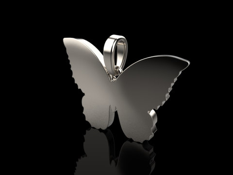 Enamel butterfly pendant model 903 Modelo de Impressão 3D