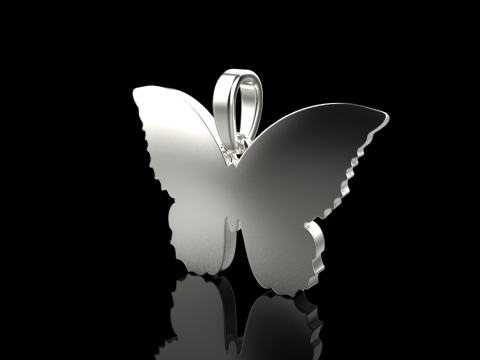Enamel butterfly pendant model 903 Modelo de Impressão 3D