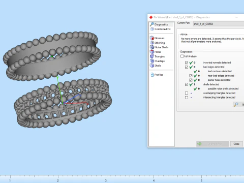Wedding rings model 902 3D Print Model