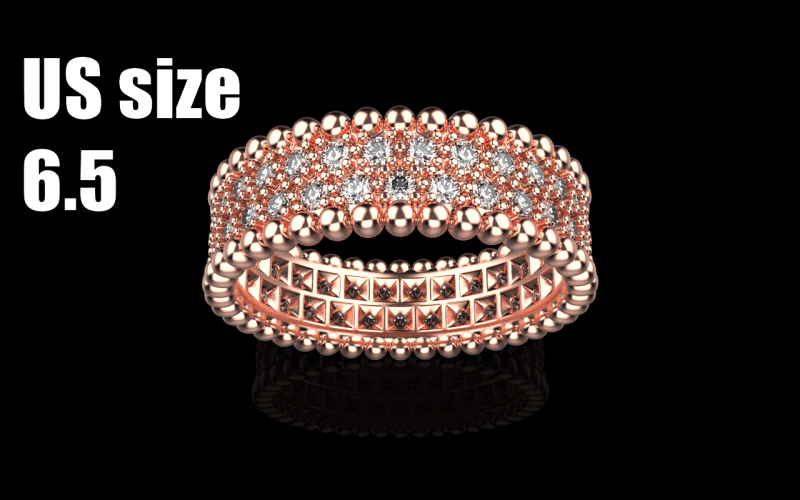 Wedding ring model 901 3D Baskı Modeli .c4d .max .obj .3ds .fbx .stl .blend