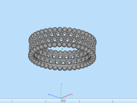 Wedding ring model 901 3D Baskı Modeli