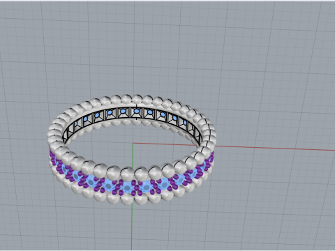 Wedding rings model 900 3Dプリントモデル