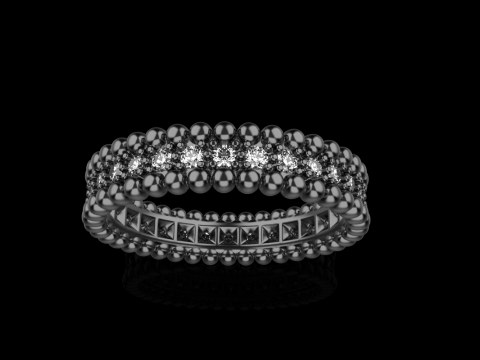 Wedding rings model 900 3Dプリントモデル