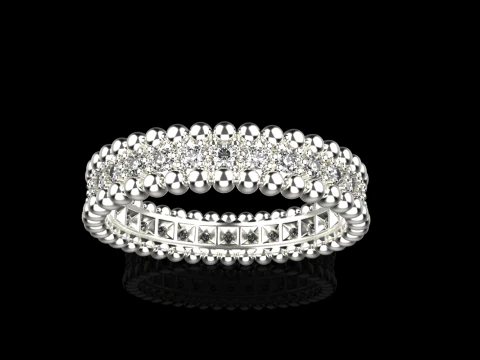 Wedding rings model 900 3D Print Model