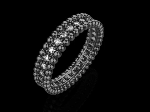 Wedding rings model 900 3D Print Model