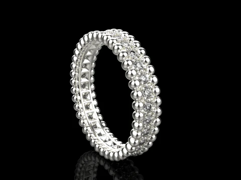 Wedding rings model 900 3D Print Model