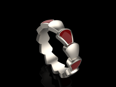 Enamel ring model 899 Modello di stampa 3D