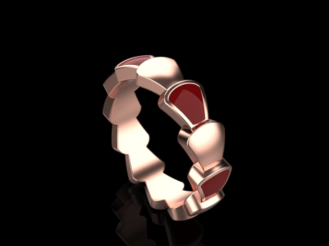 Enamel ring model 899 Modello di stampa 3D