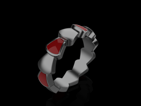 Enamel ring model 899 Modello di stampa 3D