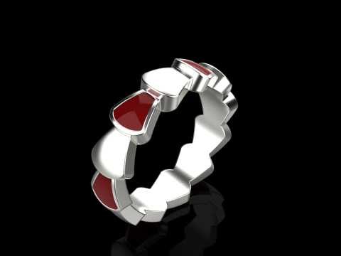 Enamel ring model 899 Modello di stampa 3D