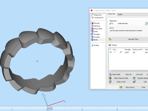 Wedding ring model 898 3Dプリントモデル