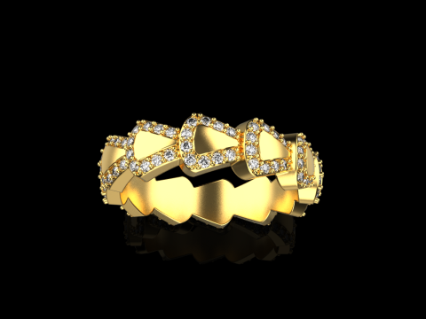 Wedding ring model 897 3D printmodel