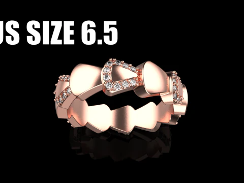 Model cincin kawin 896 Model Cetak 3D