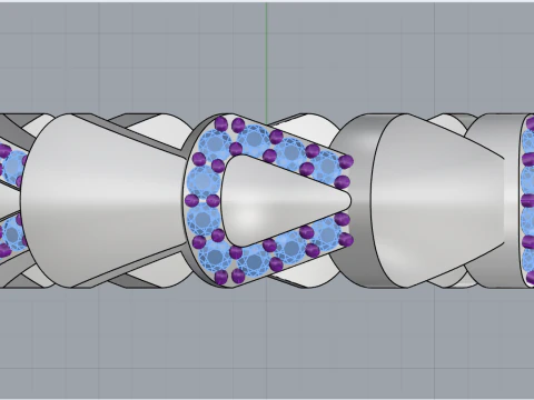 Wedding ring model 896 3D Print Model