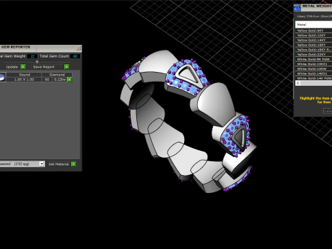 Whale tail ring model 893 3D Print Model