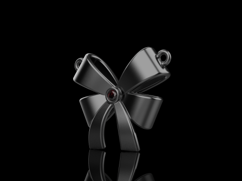 Bow necklace model 891 3D Druckmodell