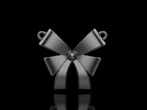 Bow necklace model 890 3D Print Model