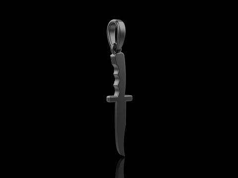 Knife pendant model 888 3D Print Model