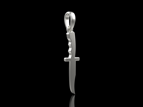 Knife pendant model 888 3D Print Model