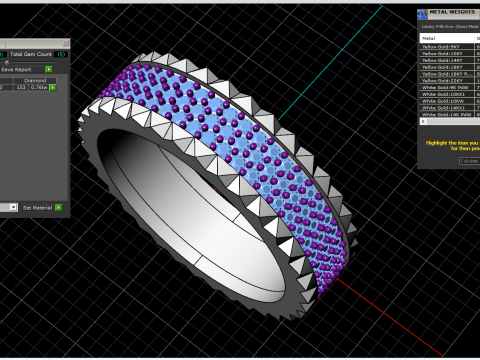 Wedding rings model 886 3D Print Model
