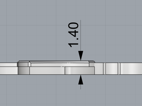 Family pendant girl model 881 3D Print Model