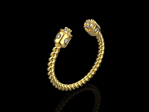 Ring model 874 3D 프린트 모델
