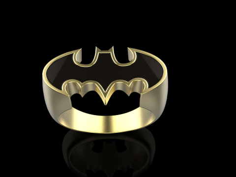 Batman ring model 873 3D Print Model