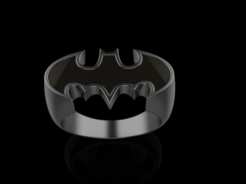 Batman ring model 873 3D Print Model