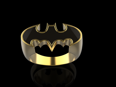 Batman ring model 873 3D Print Model