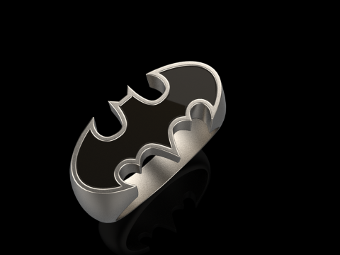 Batman ring model 873 3D Print Model