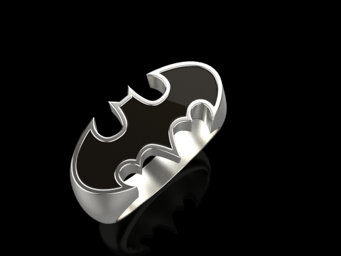 Batman ring model 873 3D Print Model