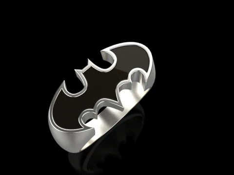 Batman ring model 873 3D Print Model