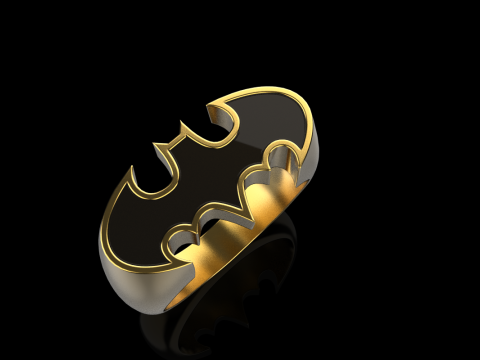 Batman ring model 873 3D Print Model