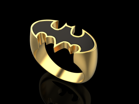 Batman ring model 873 3D Print Model