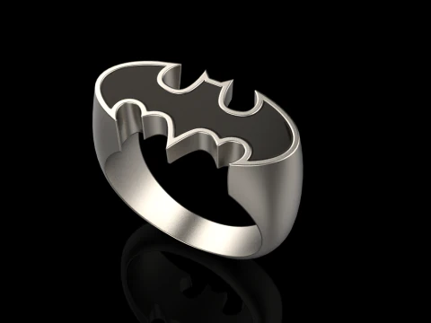 Batman ring model 873 3D Print Model