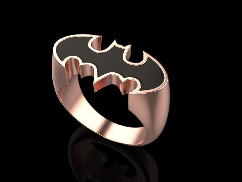 Batman ring model 873 3D Print Model