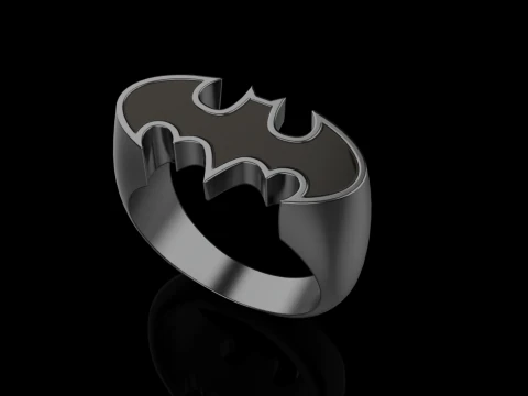 Batman ring model 873 3D Print Model