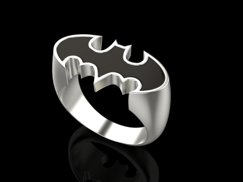 Batman ring model 873 3D Print Model