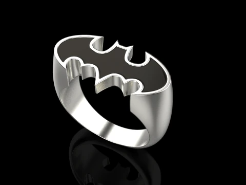 Batman ring model 873 3D Print Model