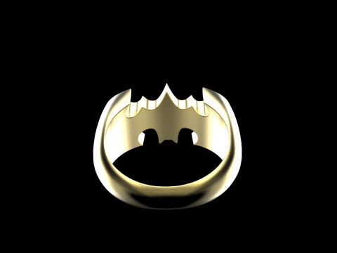 Batman ring model 873 3D Print Model