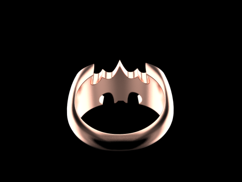 Batman ring model 873 3D Print Model