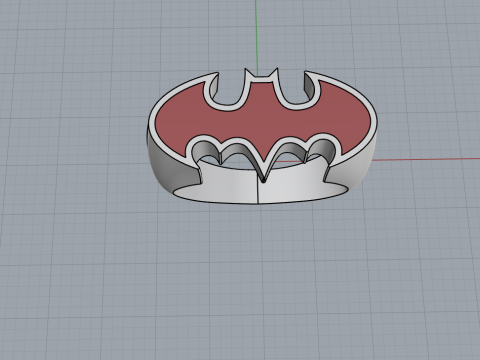 Batman ring model 873 3D Print Model