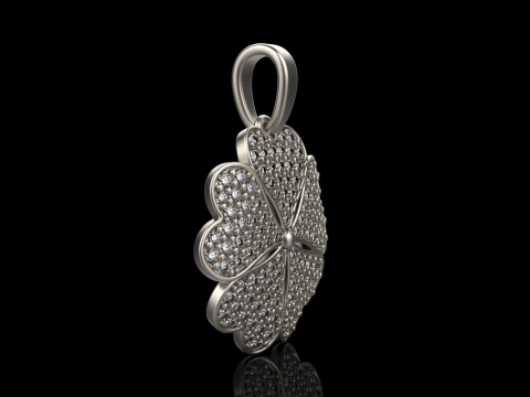 Clover pendant model 872 Model do druku 3D