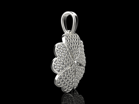 Clover pendant model 872 Model do druku 3D